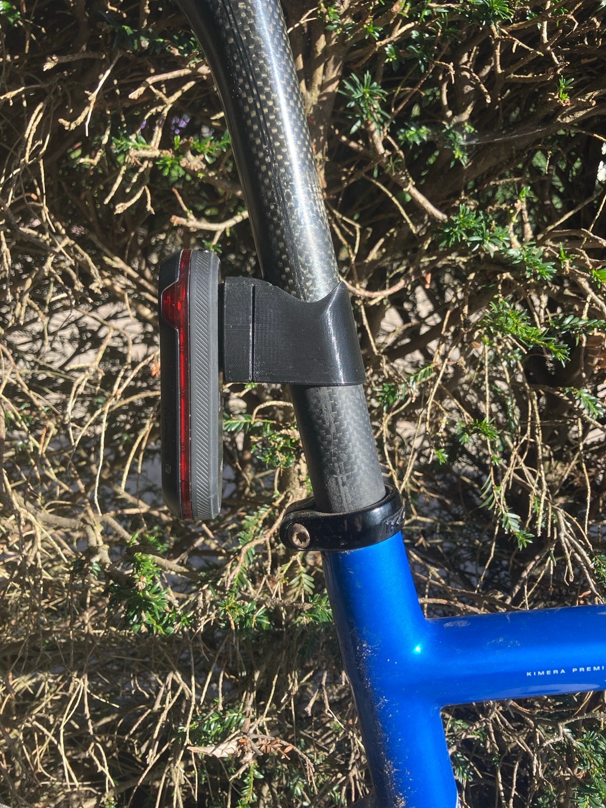 Steun voor Garmin Varia achterlamp op ronde zadelpen 27,2mm, Ophalen of Verzenden, Nieuw, Achterlicht
