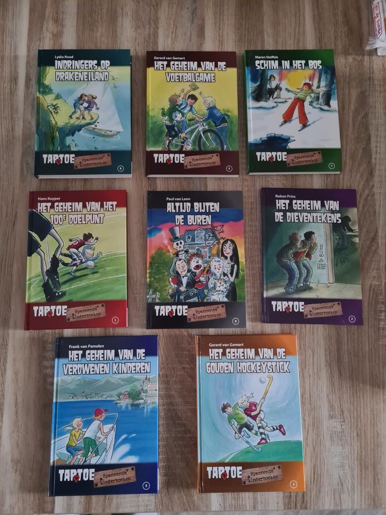 Taptoe boeken, Ophalen of Verzenden, Zo goed als nieuw