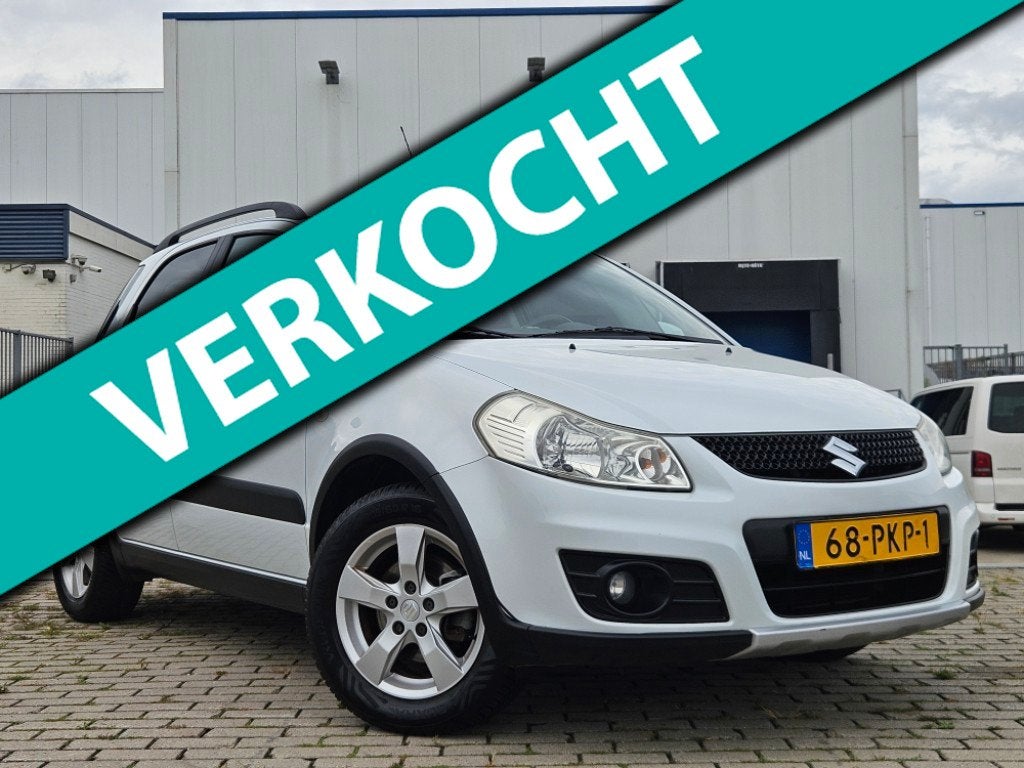 Suzuki SX4 1.6 Exclusive Metallic Airco Stoelverw NAP APK!, Auto's, Voorwielaandrijving, Stof, Gebruikt, Zwart