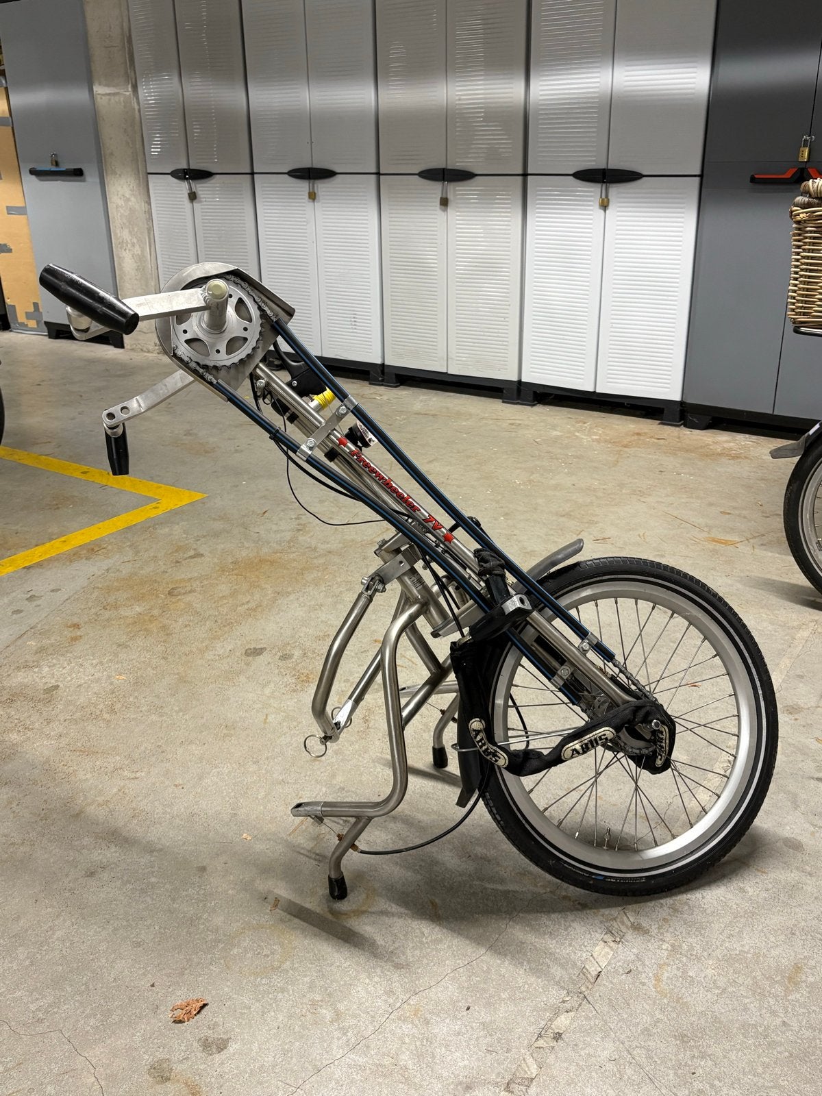 Handbike met rolstoel, Diversen, Rolstoelen, Gebruikt, Handbewogen rolstoel, Ophalen