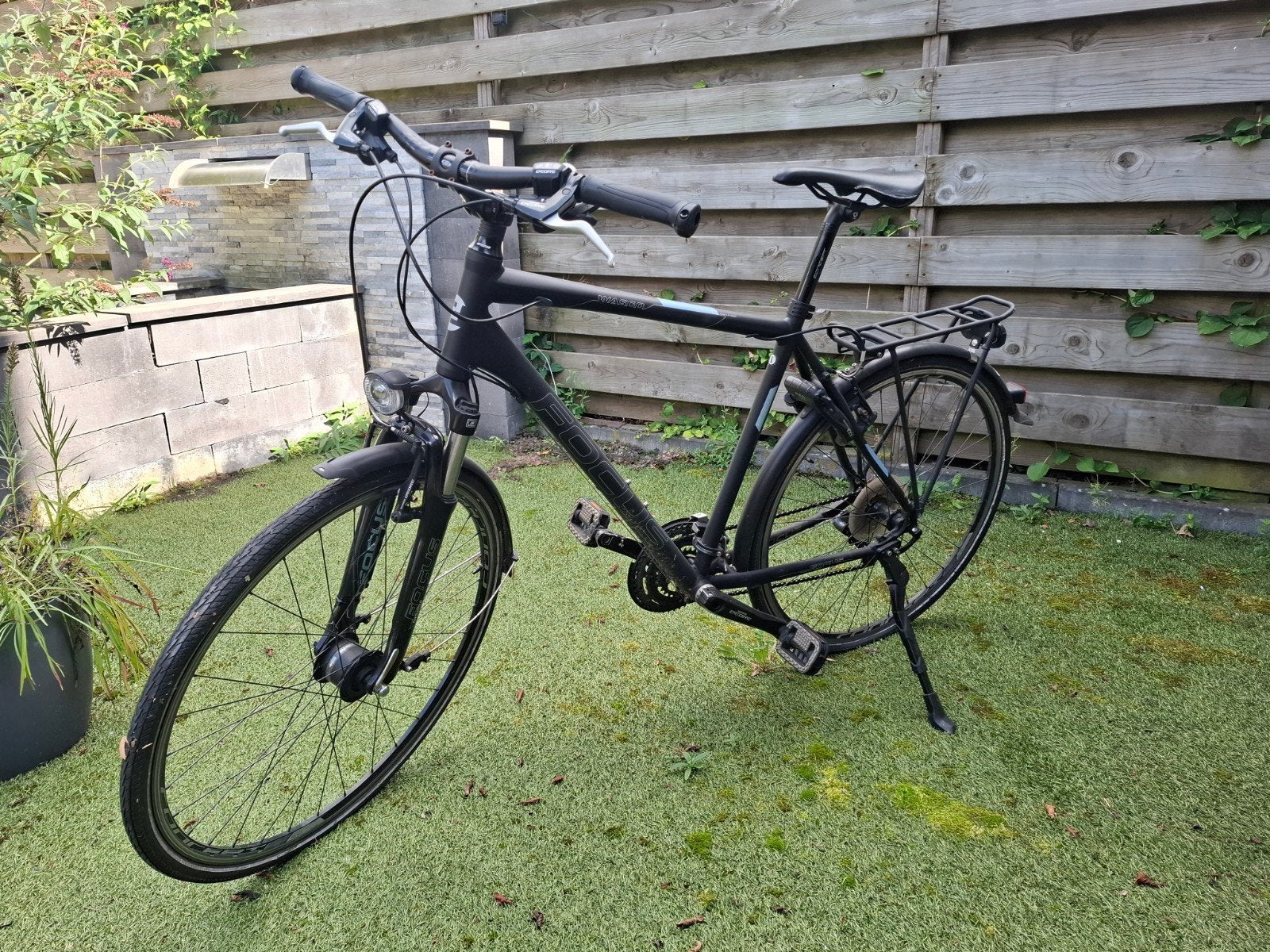 Focus Wasgo herenfiets, Gebruikt, Velgrem, Versnellingen, 53 tot 57 cm