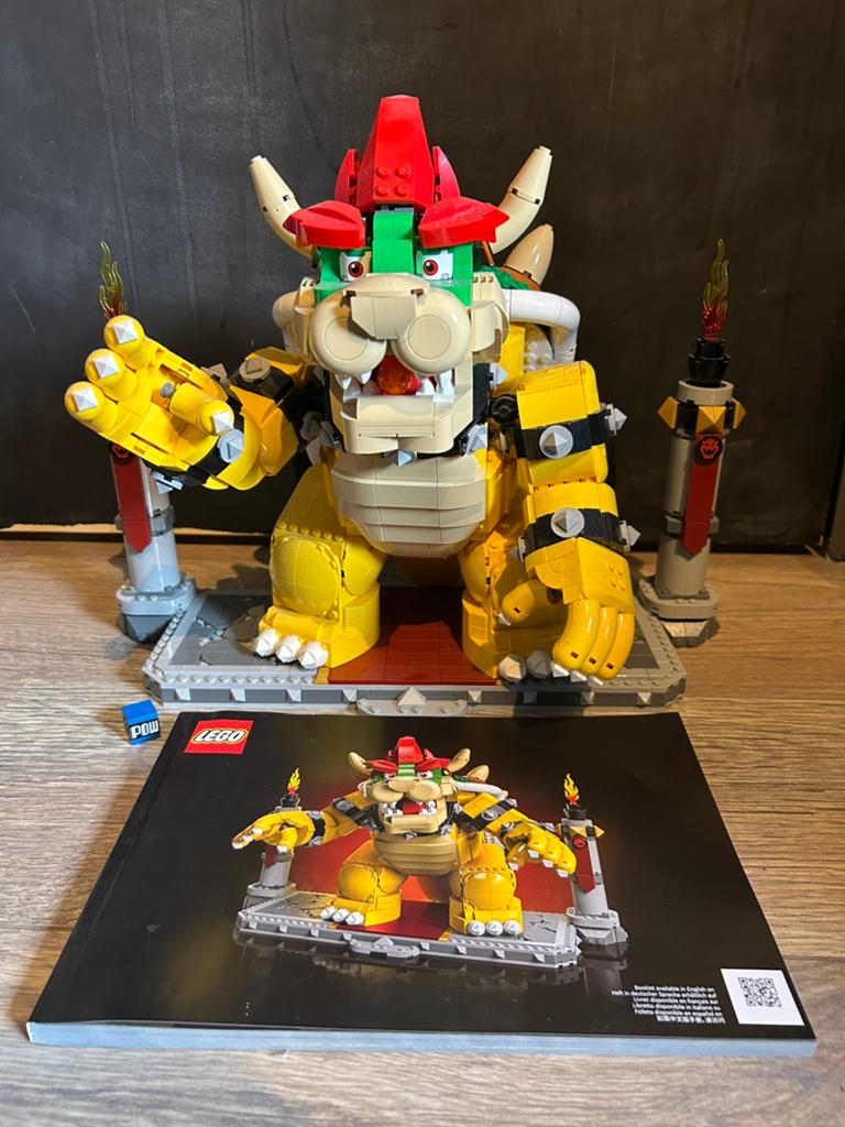 Lego Super Mario, 71411 The mighty Bowser, Overige thema's, Lego, Compleet, Ophalen of Verzenden