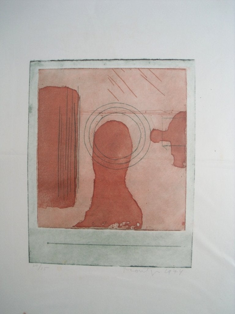 Jan Montyn (1924-2025) - zonder titel nr. 10/15 - 1974, Ophalen of Verzenden