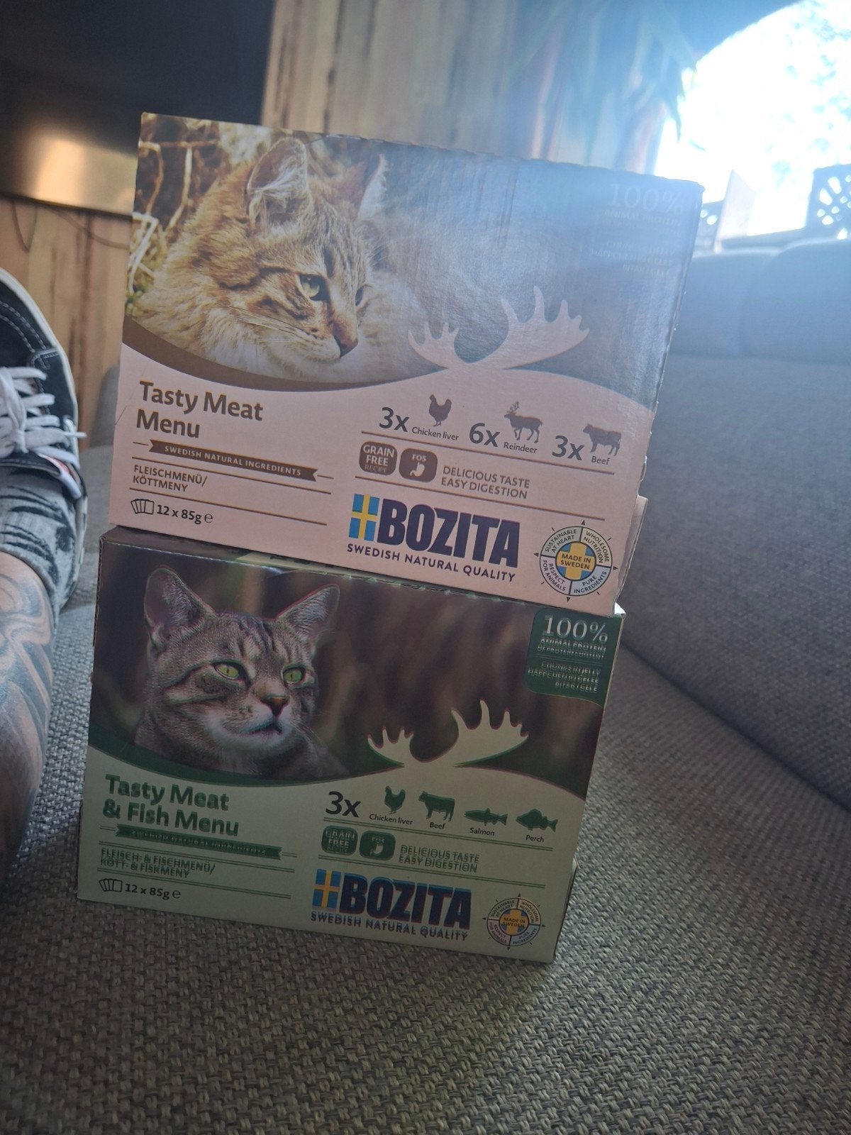 Bozita katten natvoer 100% graanvrij, Dieren en Toebehoren, Ophalen of Verzenden, Nieuw