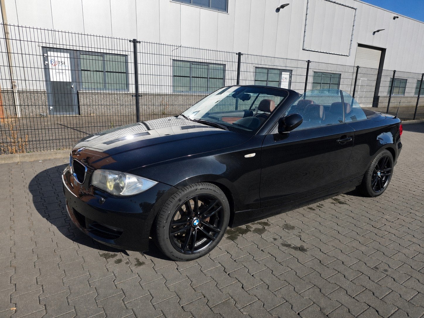 bmw 120D cabrio 2008 diesel 2.0  xenon led, Auto's, BMW, 1-Serie, Achterwielaandrijving, 1995 cc, 4 cilinders