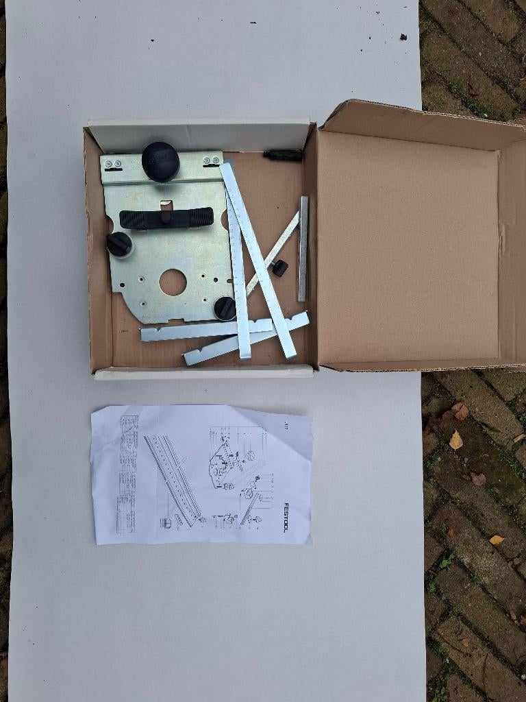 Festool Geleideplaat FP-LR 32 excl centreerdoorn, Ophalen of Verzenden, Zo goed als nieuw