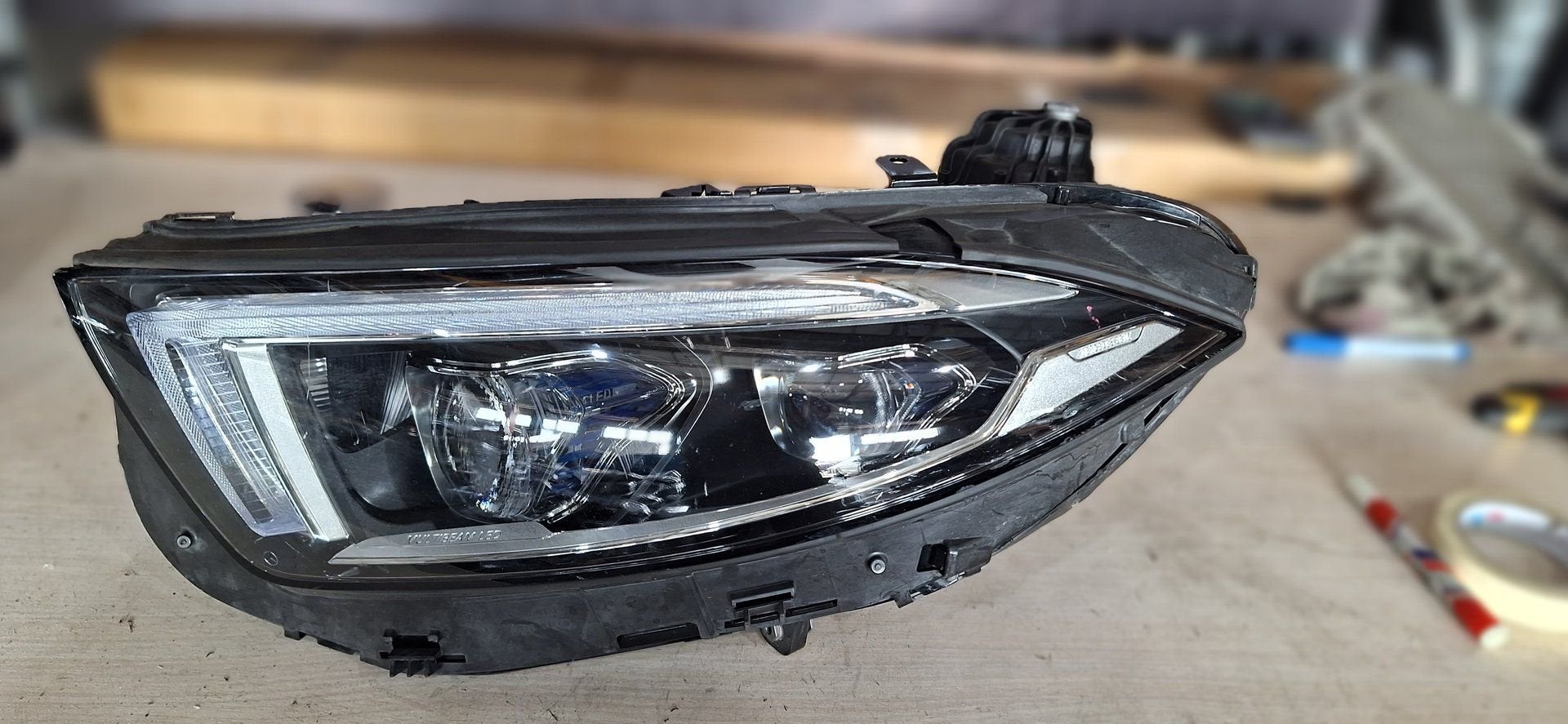 Mercedes CLS W257 C257 Vol LED Multibeam Koplamp, Gebruikt, -, -, Ophalen of Verzenden