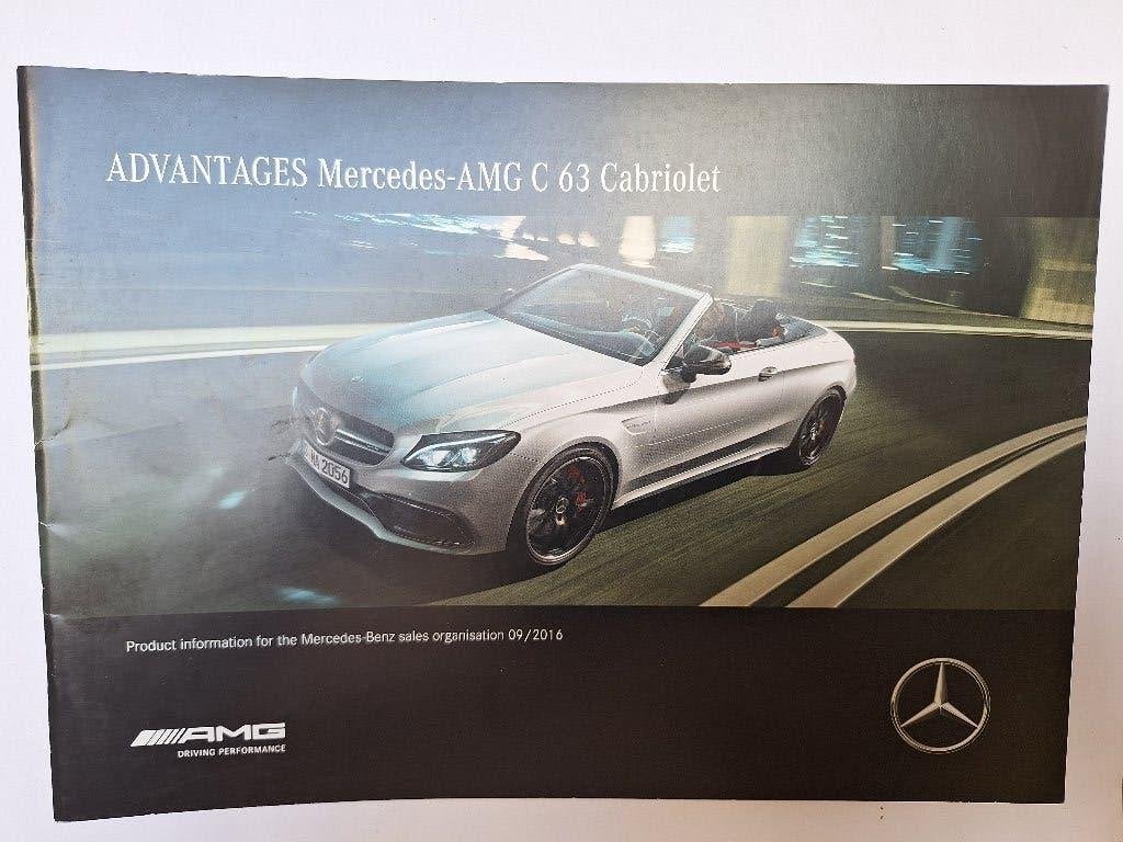 Mercedes AMG C63 Cabriolet Advantages 2016, Boeken, Ophalen of Verzenden, Gelezen, Mercedes