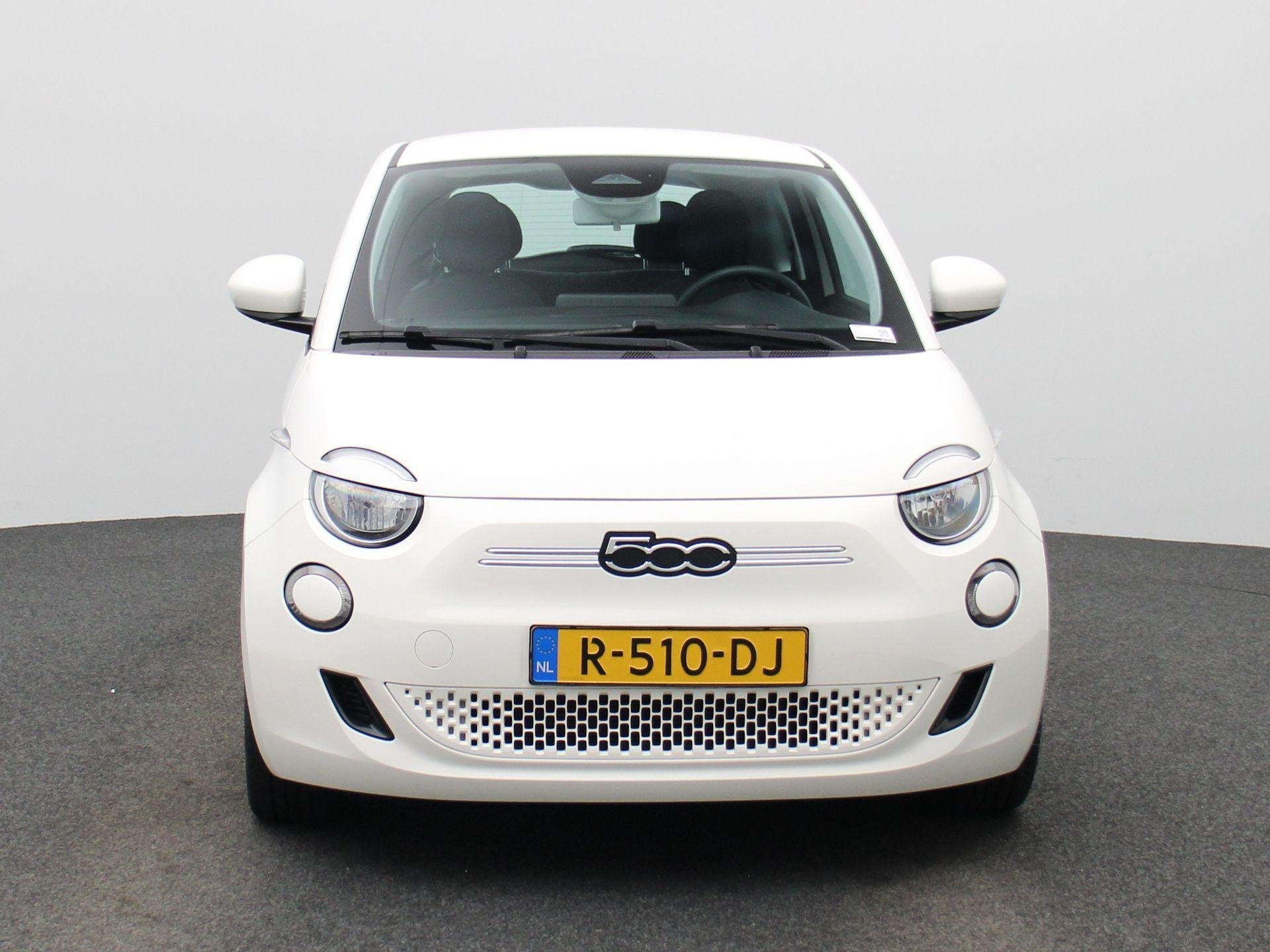 Fiat 500 Icon 42 kWh | WORDT VERWACHT | APPLE CARPLAY - ANDR, 12 maanden, Stof, 4 stoelen, Wit