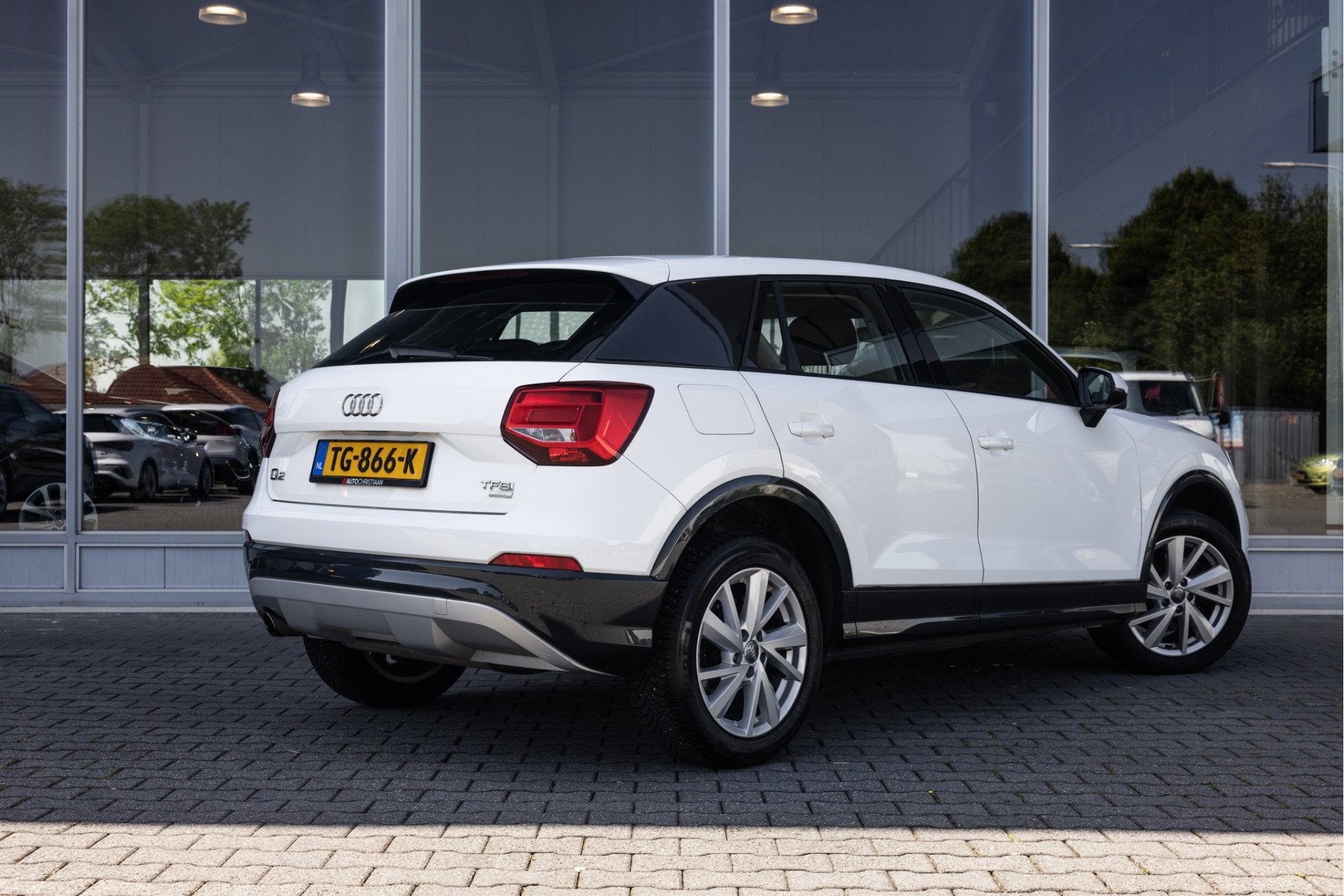 Audi Q2 1.0 TFSI Sport | NL Auto | Bluetooth (bj 2018), Auto's, 12 maanden, Stof, Gebruikt, 116 pk