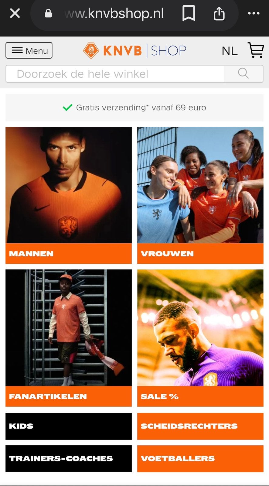 Voucher KNVBshop 110,-, Tickets en Kaartjes, Kortingen en Cadeaubonnen, Eén persoon, Kortingsbon
