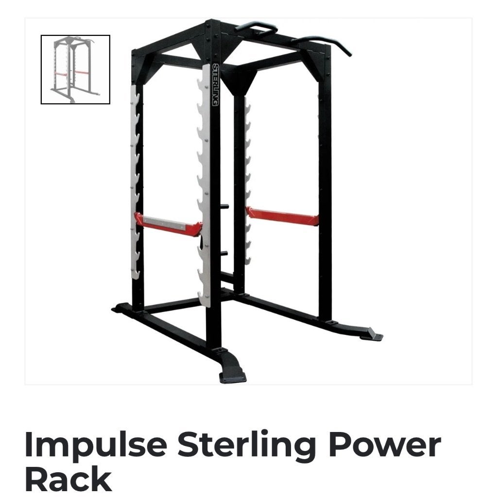 Impulse Sterling Power Rack, Ophalen, Gebruikt, Krachtstation, Metaal