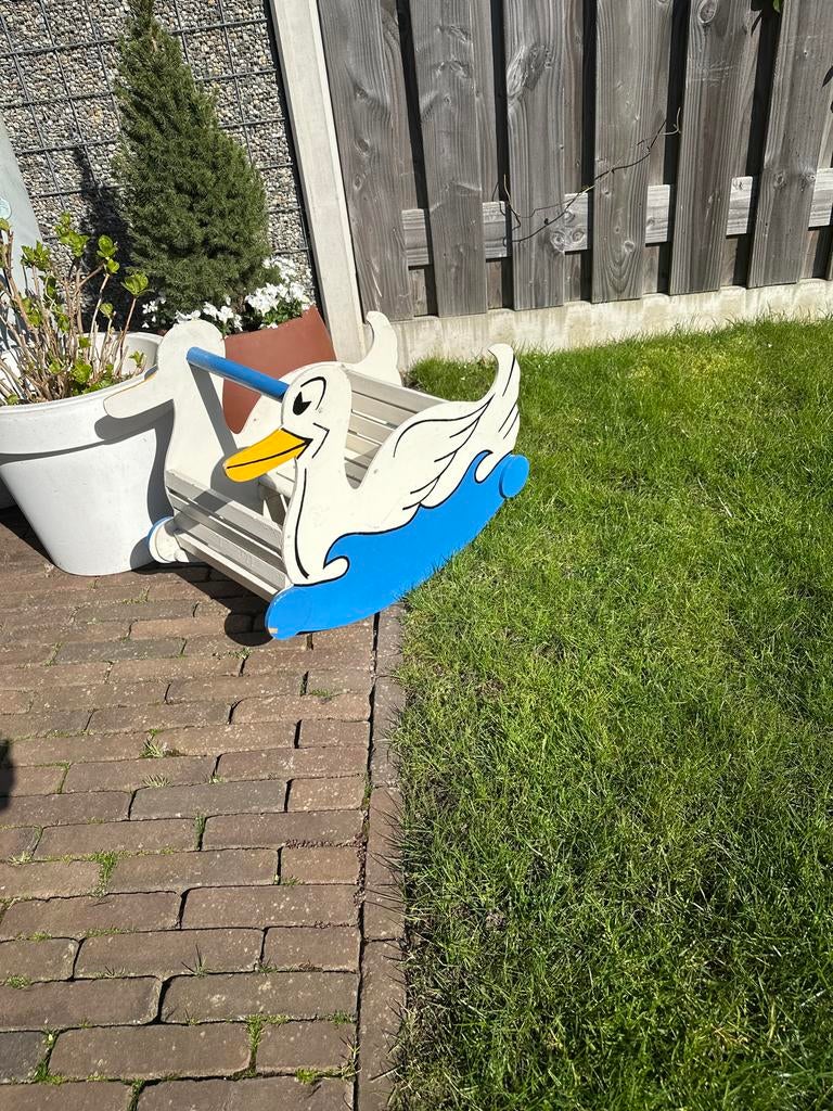 Retro hobbelzwaan voor de allerkleinsten, Ophalen of Verzenden, Gebruikt