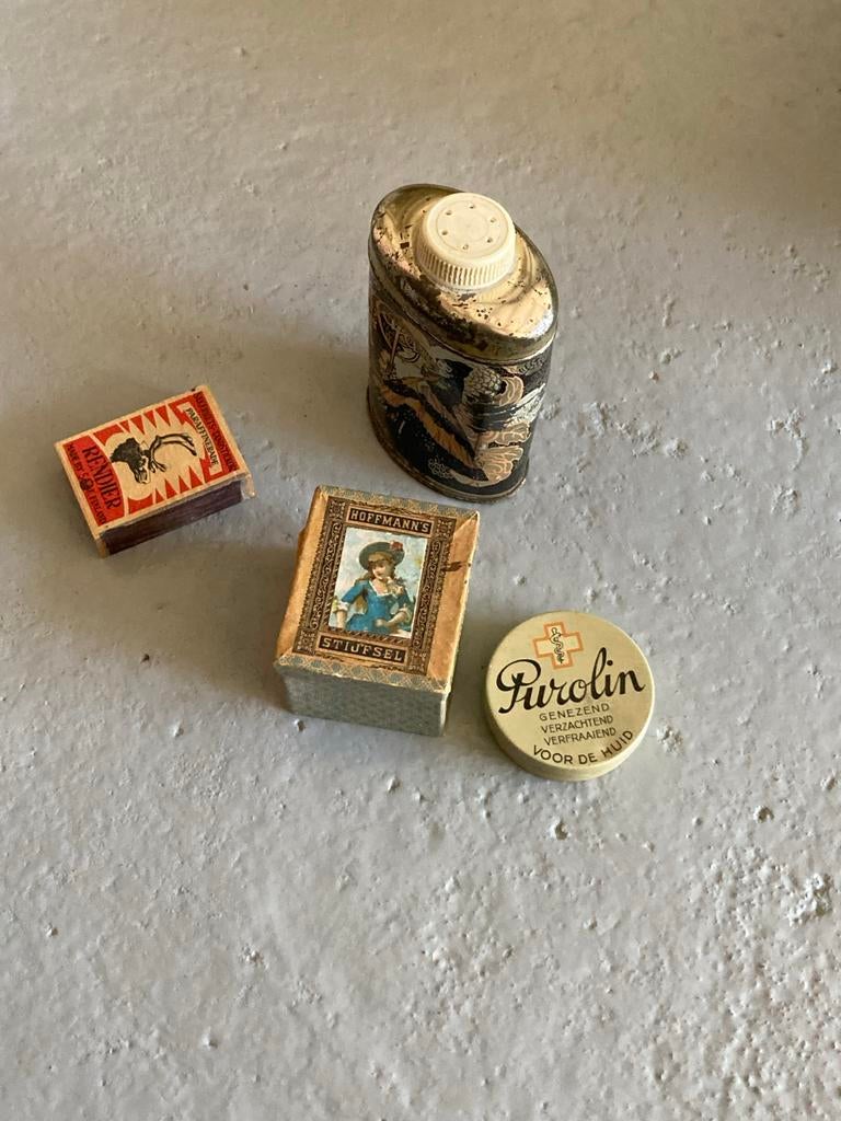 Vintage Verzameling: Lucifers, Stijfsel & Purolin, Ophalen