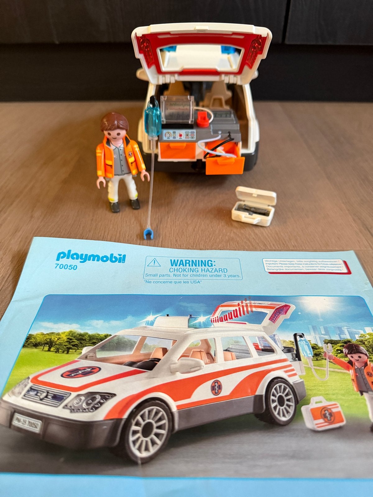 Playmobil City Life Mobiel medisch team 70050, Ophalen of Verzenden, Zo goed als nieuw