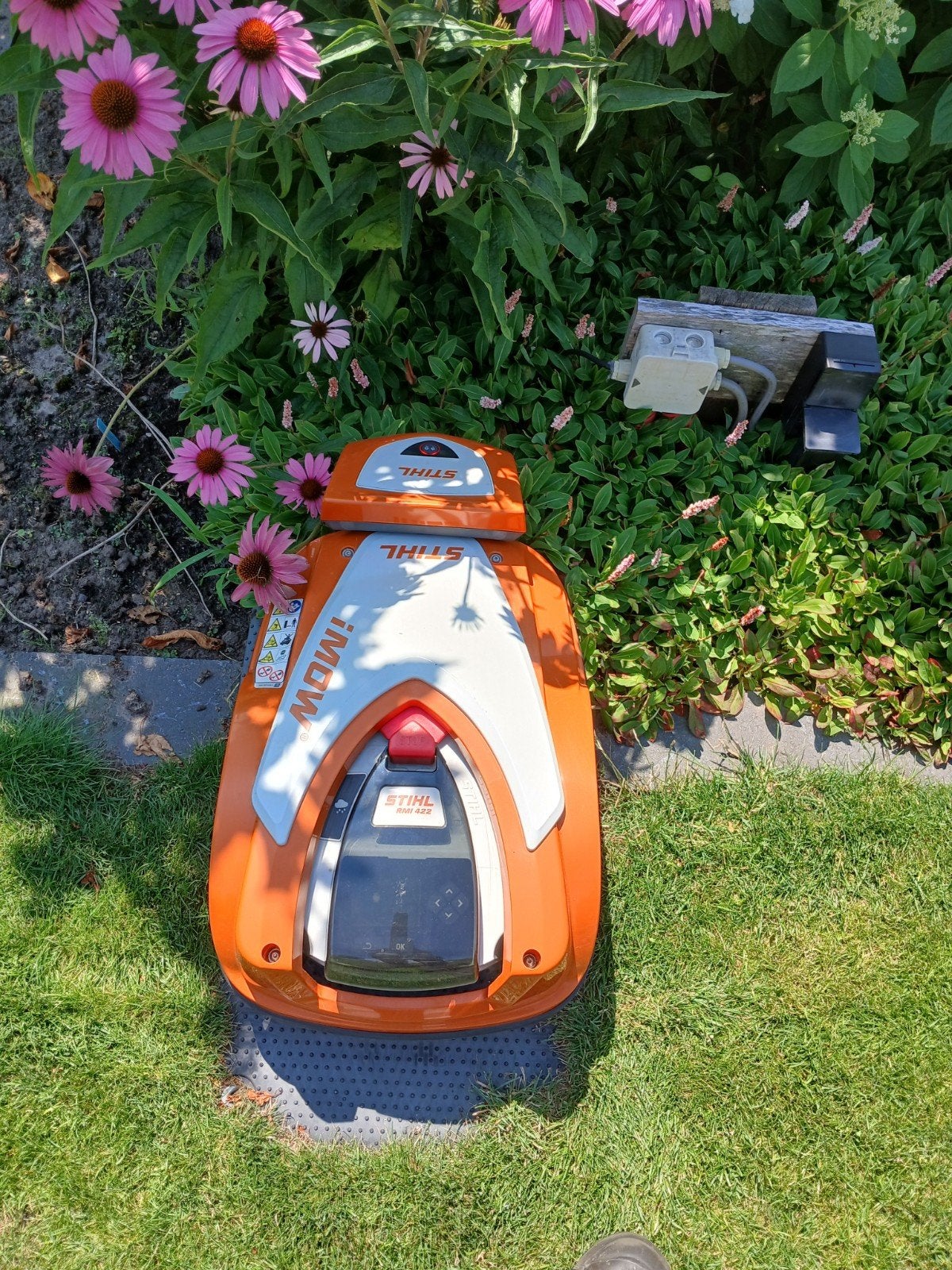 Robot maaier stihl imow, Tuin en Terras, Ophalen, Zo goed als nieuw, 20 tot 25 cm