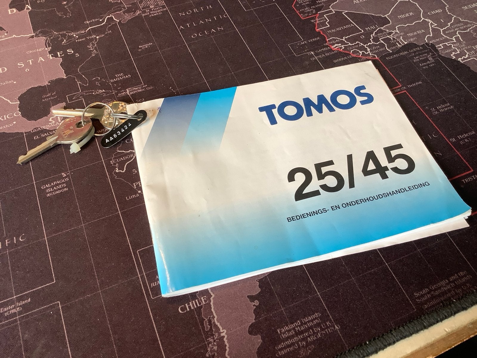 Tomos 25/45 Bedienings- en Onderhoudshandleiding., Verzenden