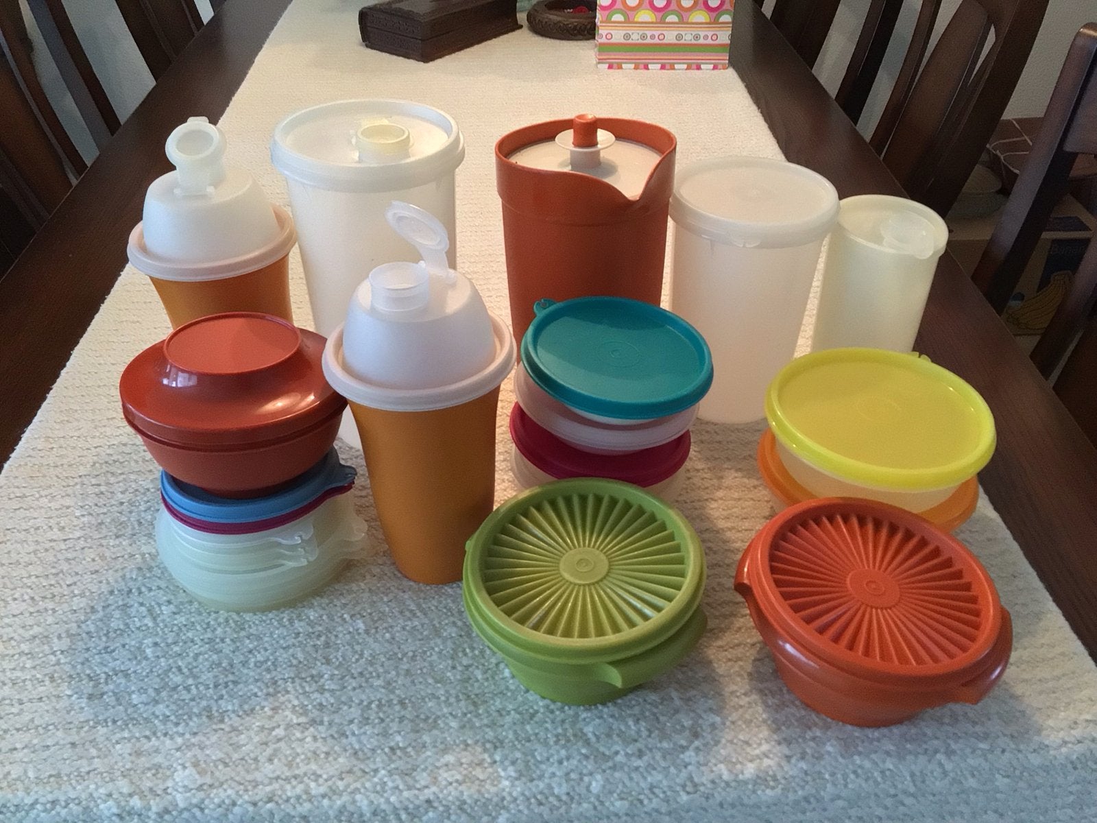Tupperware set - alles voor een prijs, Gebruikt, Overige kleuren, Overige typen, Luchtdicht