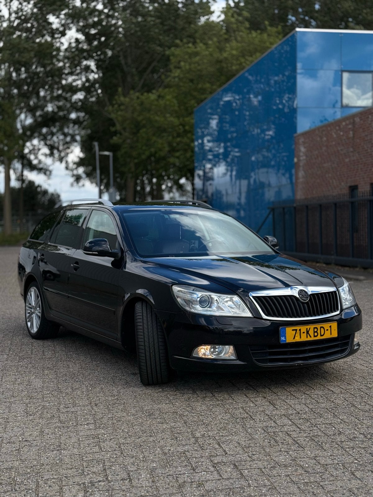 Skoda Octavia Combi 1.8 TSI DSG Elegance Leder Navi Automaat, Auto's, Skoda, Bedrijf, Octavia, ABS, Airbags, Bluetooth, Climate control
