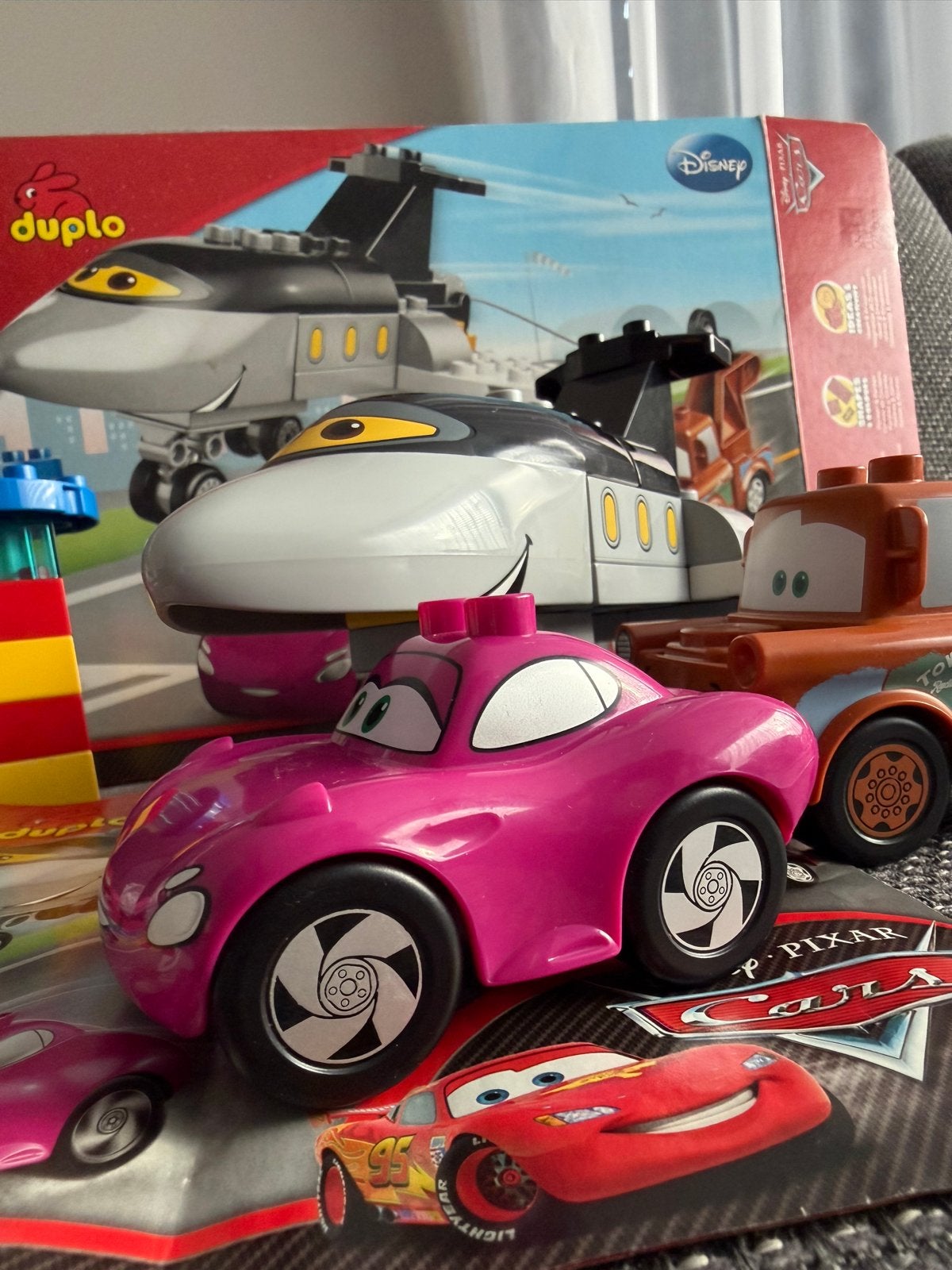 Lego Duplo Cars 6134 compleet zeldzaam in mooie staat, Verzenden, Zo goed als nieuw, Compleet, Complete set