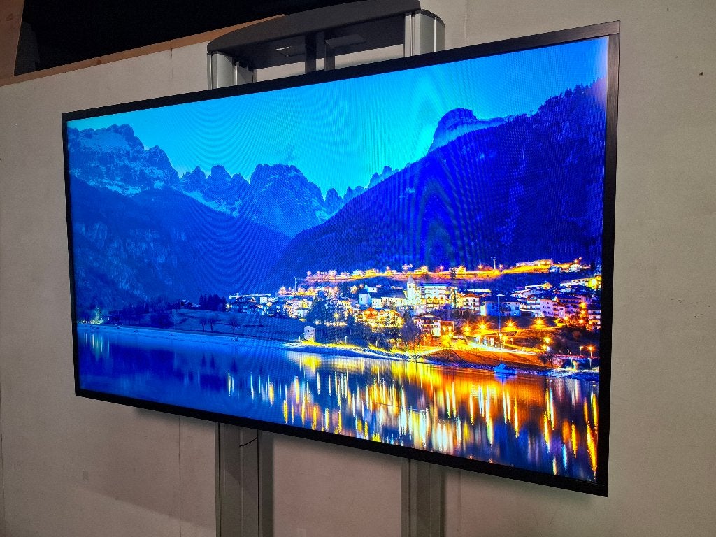 Sharp PN-R706 LCD monitor 70 inch, Ophalen, Zo goed als nieuw, Tv en Weergevers
