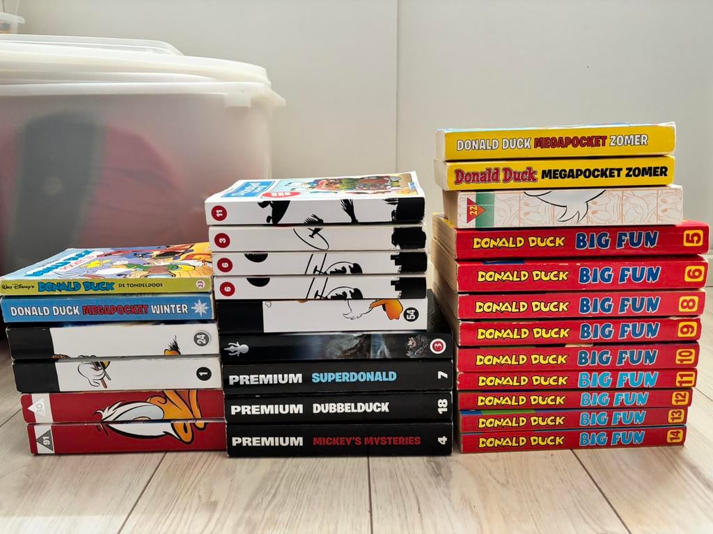 Donald duck pockets 27 stuks, Meerdere comics, Ophalen of Verzenden, Gelezen, Europa