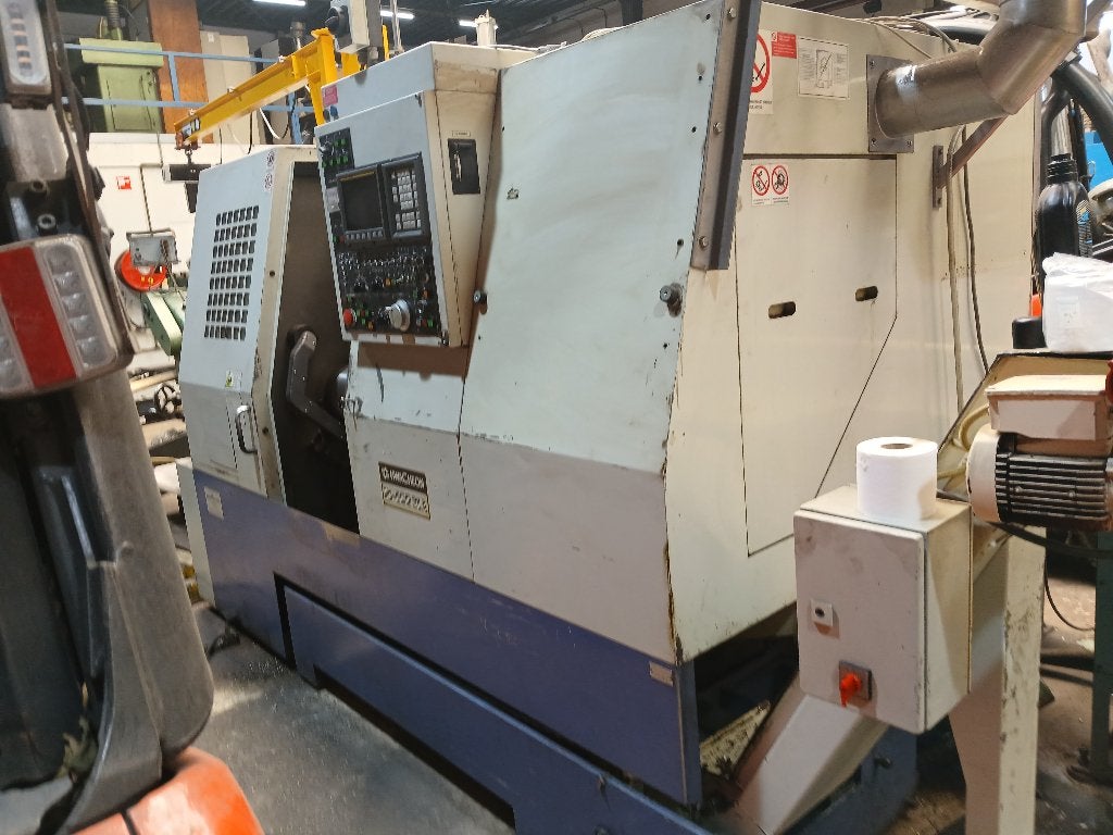 CNC draaibank Hwacheon fanuc best en aangedreven gereedschap, Ophalen, Utrecht, Hwacheon, Computergestuurd (Cnc)