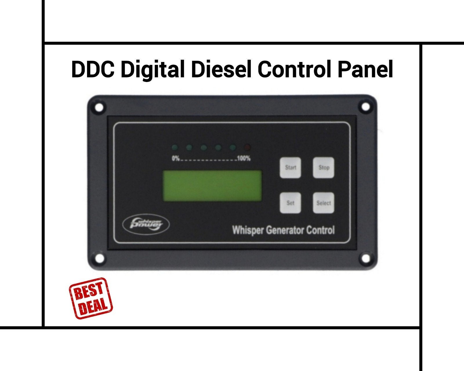 Mastervolt / Whisper Generator Remote control panel 50/60Hz, Ophalen of Verzenden, Nieuw, Onderhoud en Reparatie