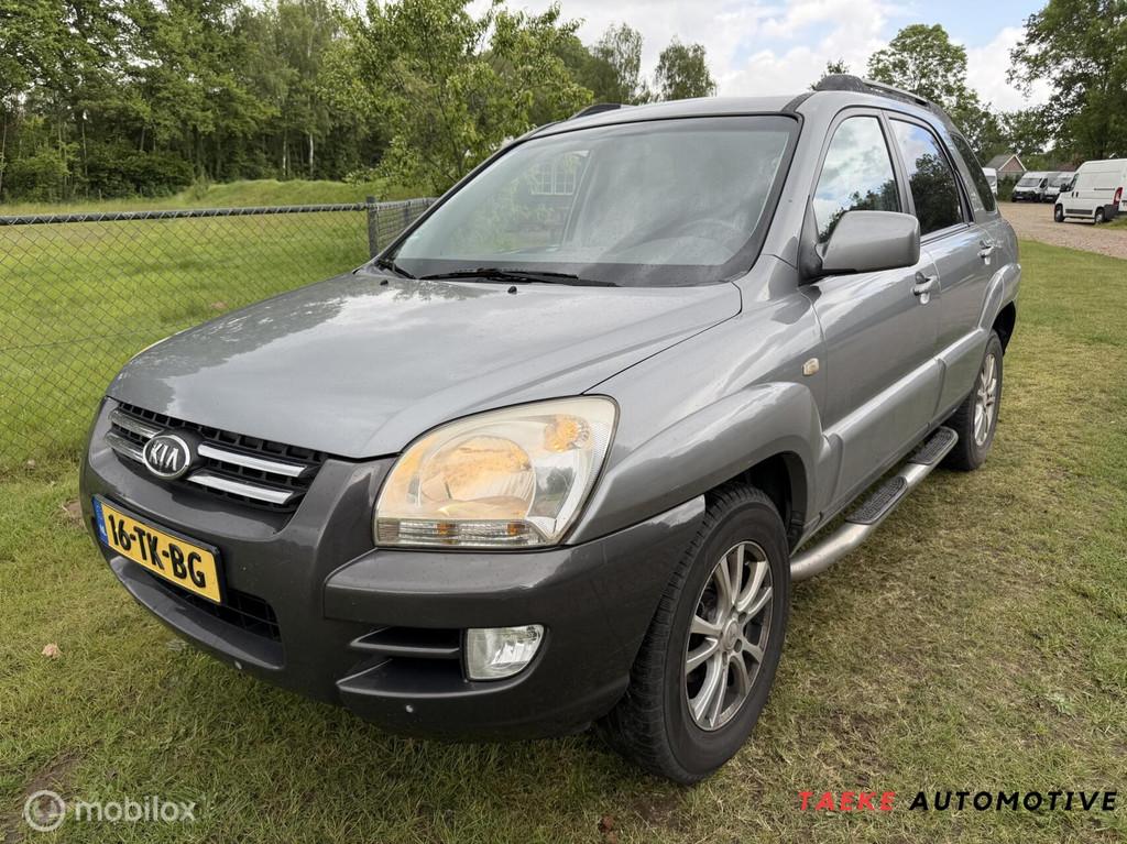 Kia Sportage 2.7 V6 Adventure 4WD Automaat/Clima/Cruise, Automaat, Gebruikt, Metallic lak, Bedrijf