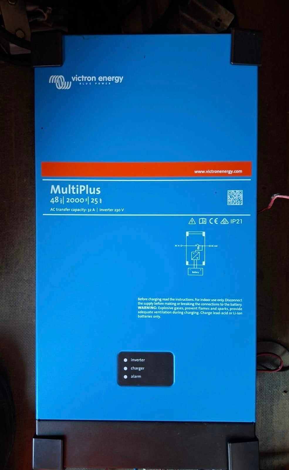 Victron Energy MultiPlus 48/2000/25 Omvormer/Lader, Ophalen of Verzenden, Gebruikt