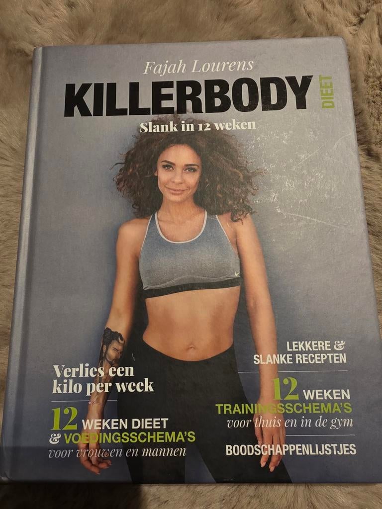 Fajah Lourens Killerbody Dieet boek, Ophalen of Verzenden