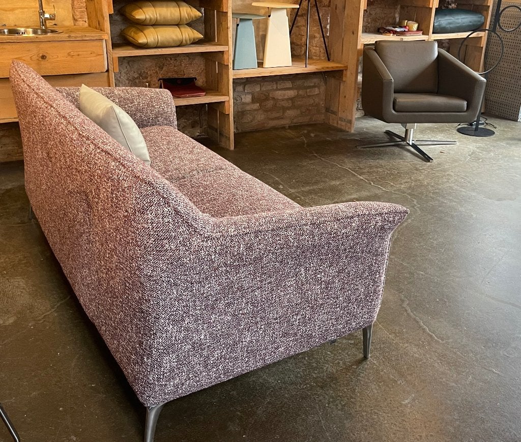 SALE NIEUW Leolux Mayon 3 zits bank stof State 50% korting, Ophalen, 75 tot 100 cm, Rechte bank, Stof