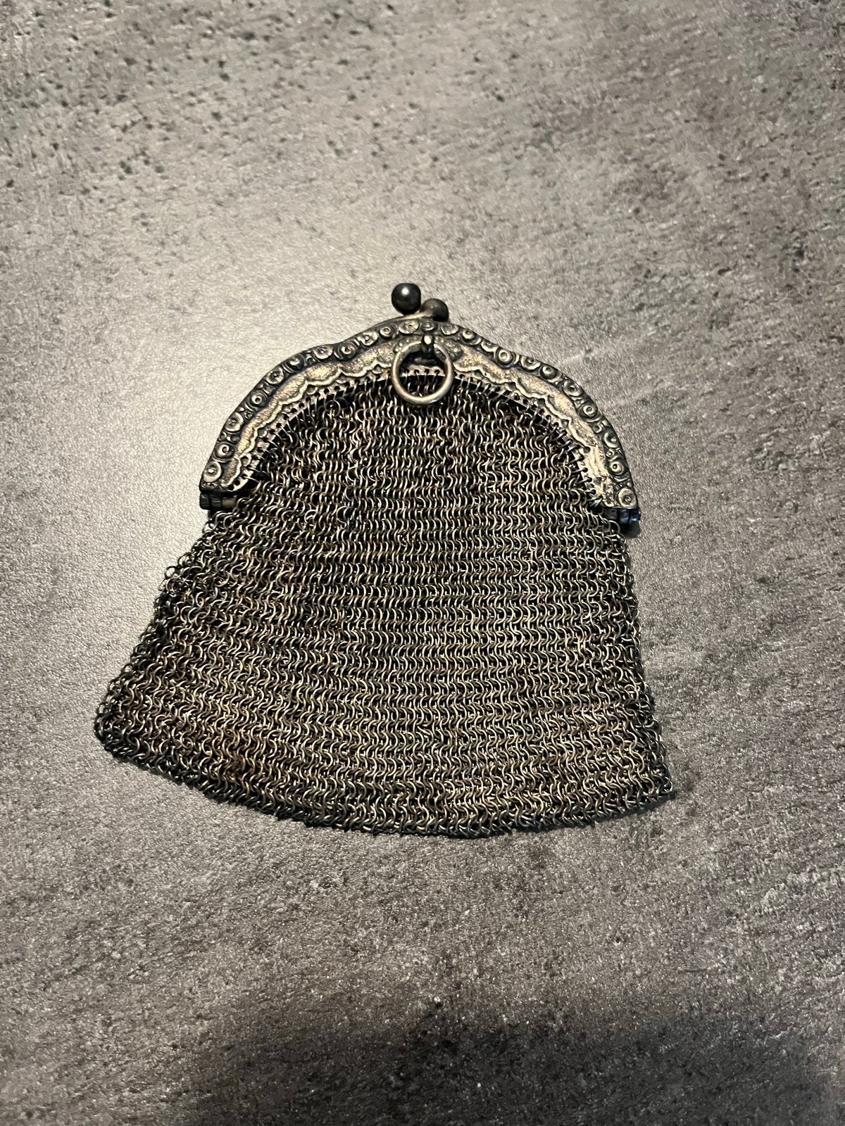 Antieke Zilveren Beurs - Portemonnee, Ophalen, Zilver