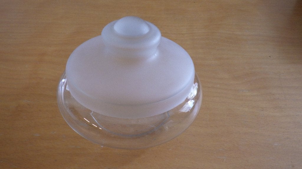 leuk vintage glazen bonbonschaaltje, Ophalen of Verzenden, Overige typen