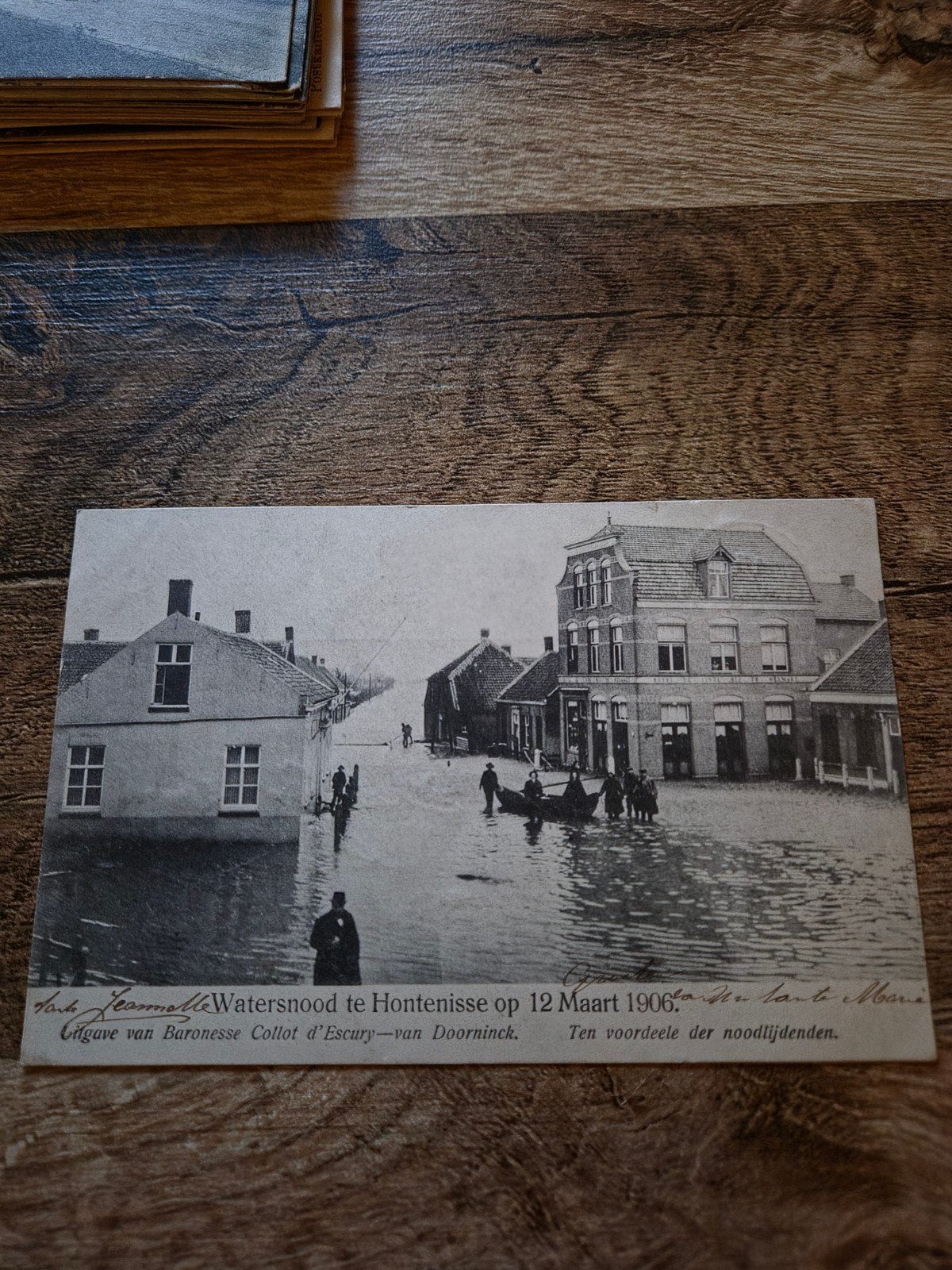 Zeldzaam Hontenisse 1906 stempel stoppeldijk, Ophalen of Verzenden, Voor 1920, Gelopen, Zeeland