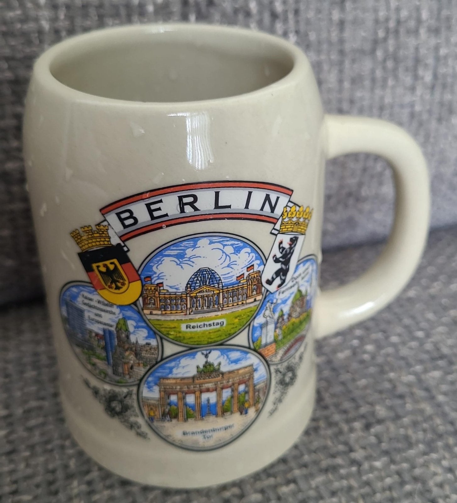 Berlin biermok berlijn reichstag brandenburger tor, Ophalen of Verzenden, Gebruikt, Overige stijlen