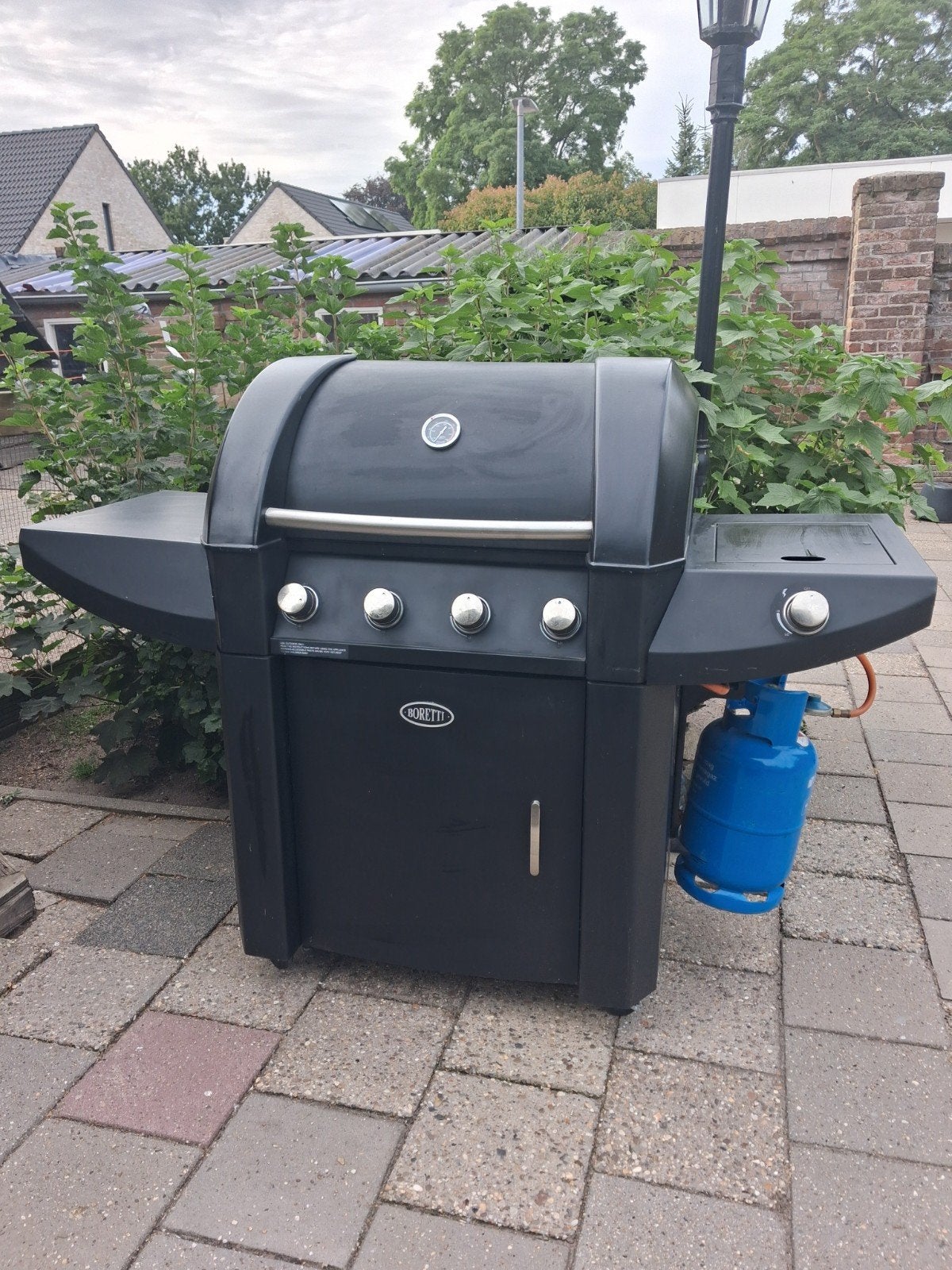 Barbeque Boretti Robusto, Ophalen