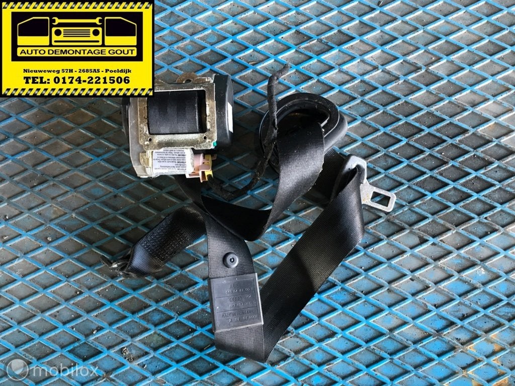 Audi TT Roadster 8N Gordel-Spanner Links Rechts 8N7857705, Audi, Gebruikt, Audi, Ophalen of Verzenden