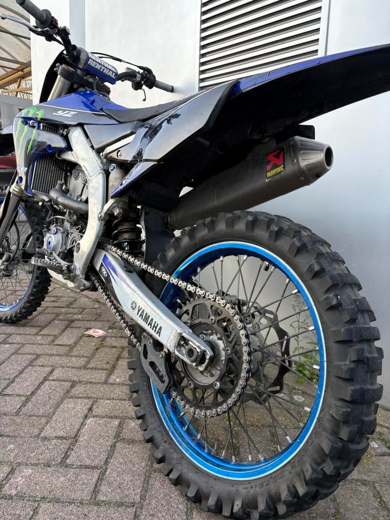Akrapovic uitlaat yamaha YZ450F, Gebruikt, Akraprovic, Ophalen of Verzenden