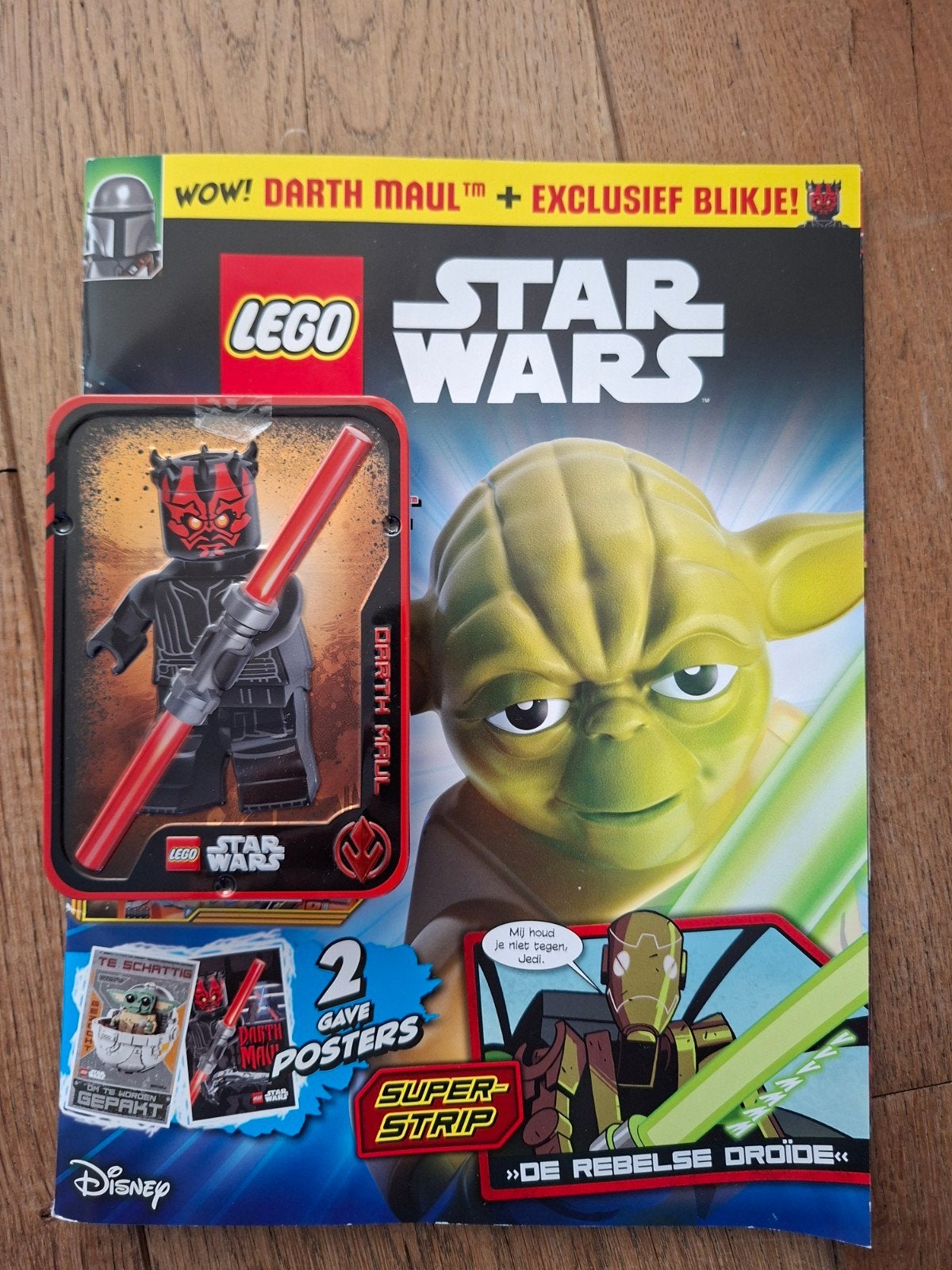 LEGO Star Wars Magazine met Darth Maul Minifiguur, Kinderen en Baby's, Speelgoed | Duplo en Lego, Ophalen of Verzenden, Nieuw