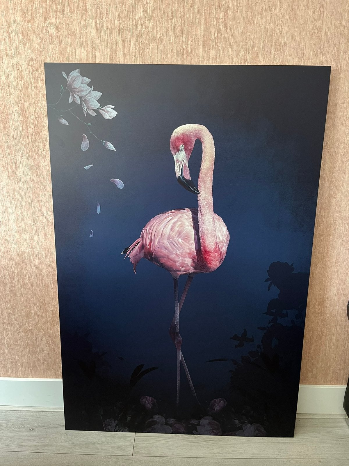 Nieuwe flamingo alu - dinbond 80x120, Antiek en Kunst, Ophalen