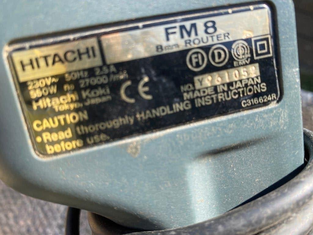 TK teab Hitachi FM 8 freesmachine, Doe-het-zelf en Verbouw, Gereedschap | Freesmachines, Overige merken, Gebruikt, Ophalen of Verzenden