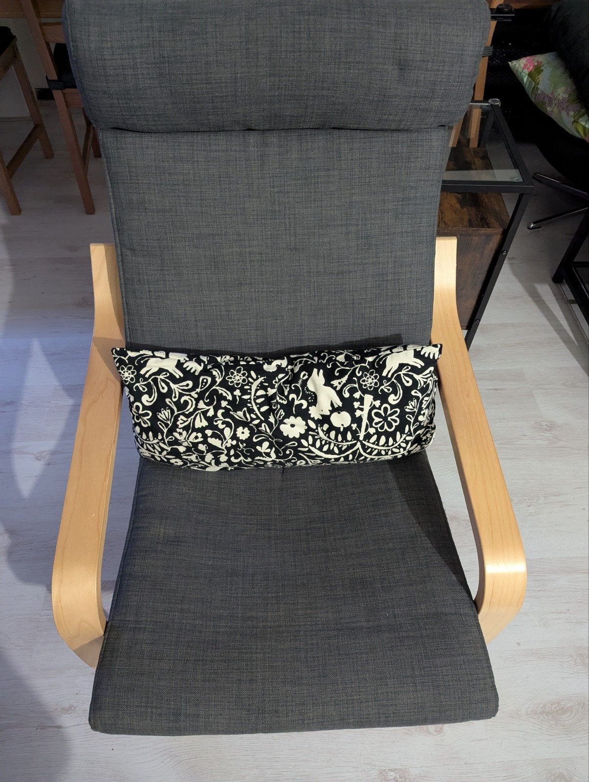 Ikea POANG chair, Ophalen, Zo goed als nieuw, Grijs, Eén