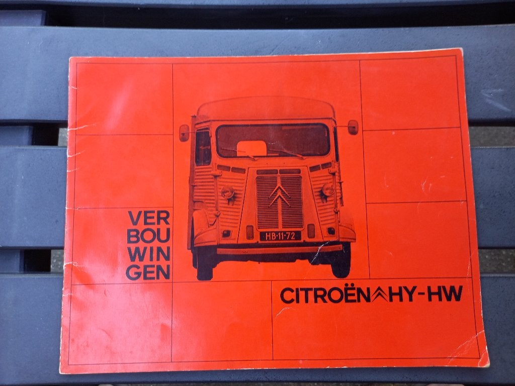 Citroën HY - HW Brochure Verbouwingen Speciale Uitvoeringen, Auto diversen, Ophalen of Verzenden