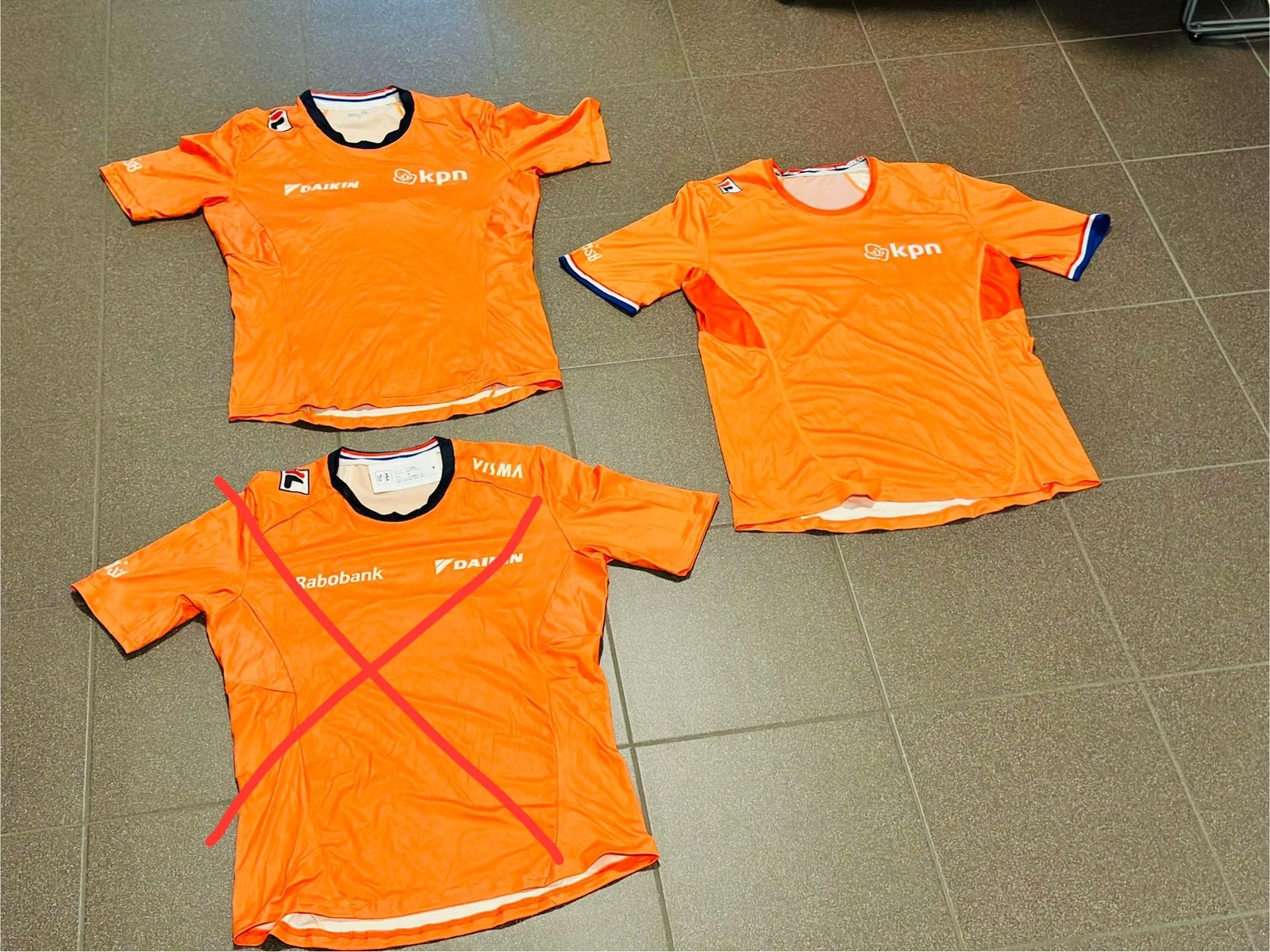 Sportkleding sportshirt hardloopshirt shirt maat M Fila, Maat 48/50 (M), Oranje, Ophalen of Verzenden, Zo goed als nieuw