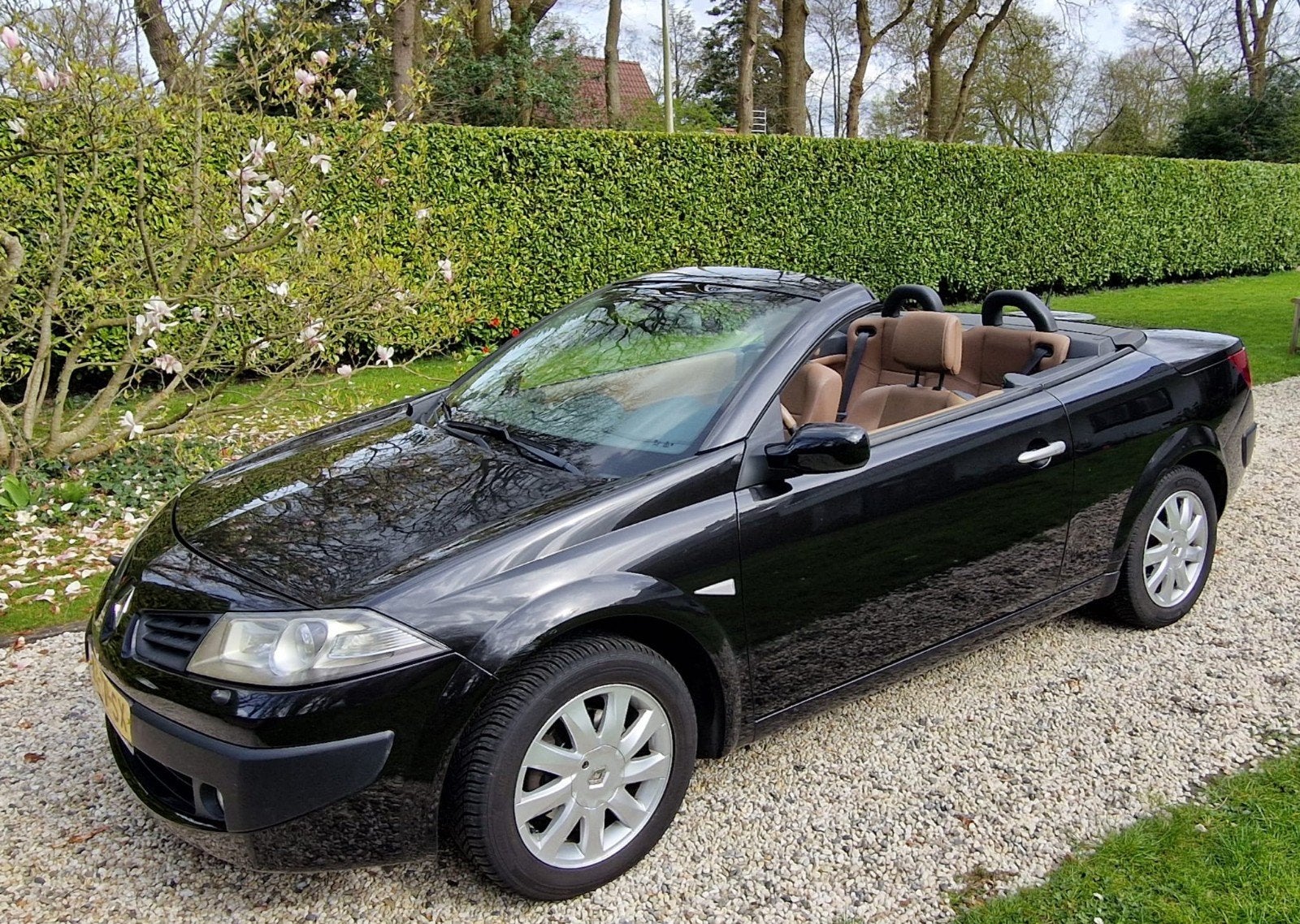 Renault Mégane 1.6 16V Cabriolet 2007 Zwart, Voorwielaandrijving, 1295 kg, 4 cilinders, Cabriolet
