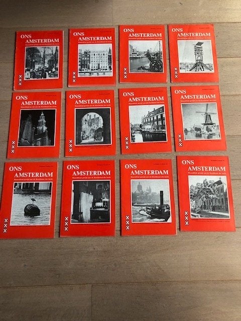 maandblad Ons Amsterdam jaargang 22 1970, Ophalen of Verzenden, Gelezen, Overige typen
