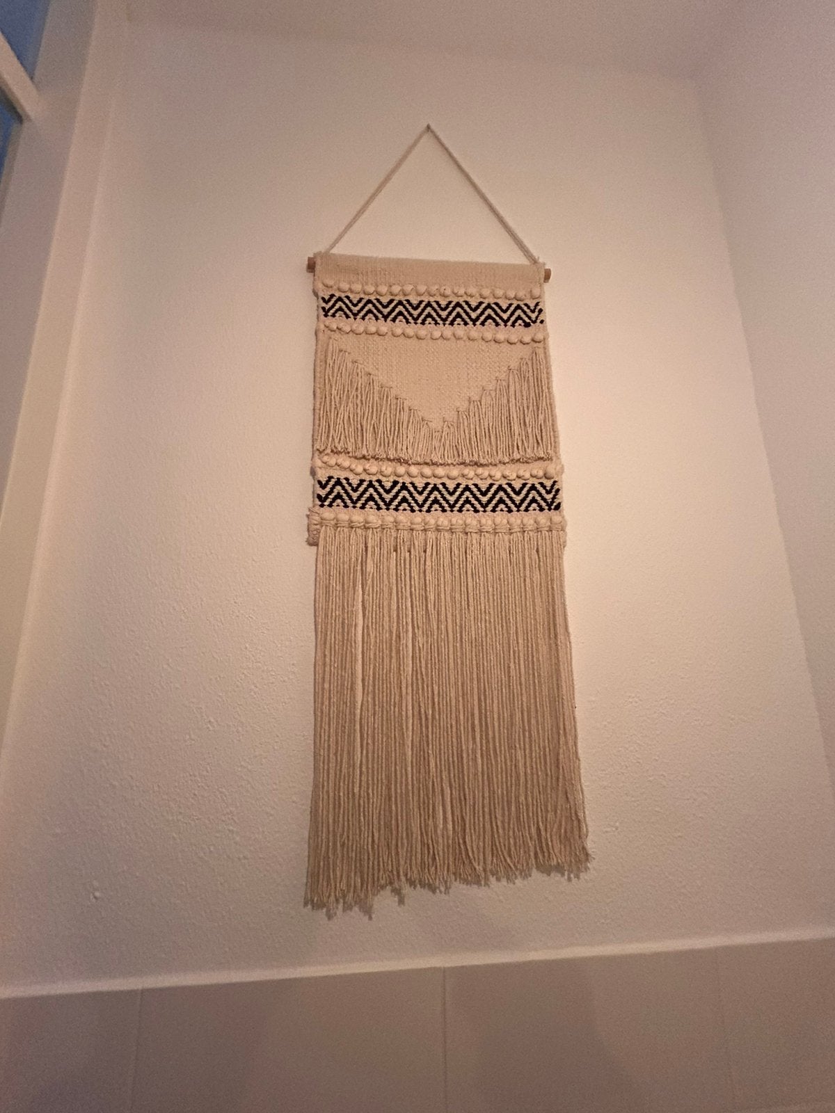 Macramé wandhanger, Ophalen of Verzenden, Zo goed als nieuw