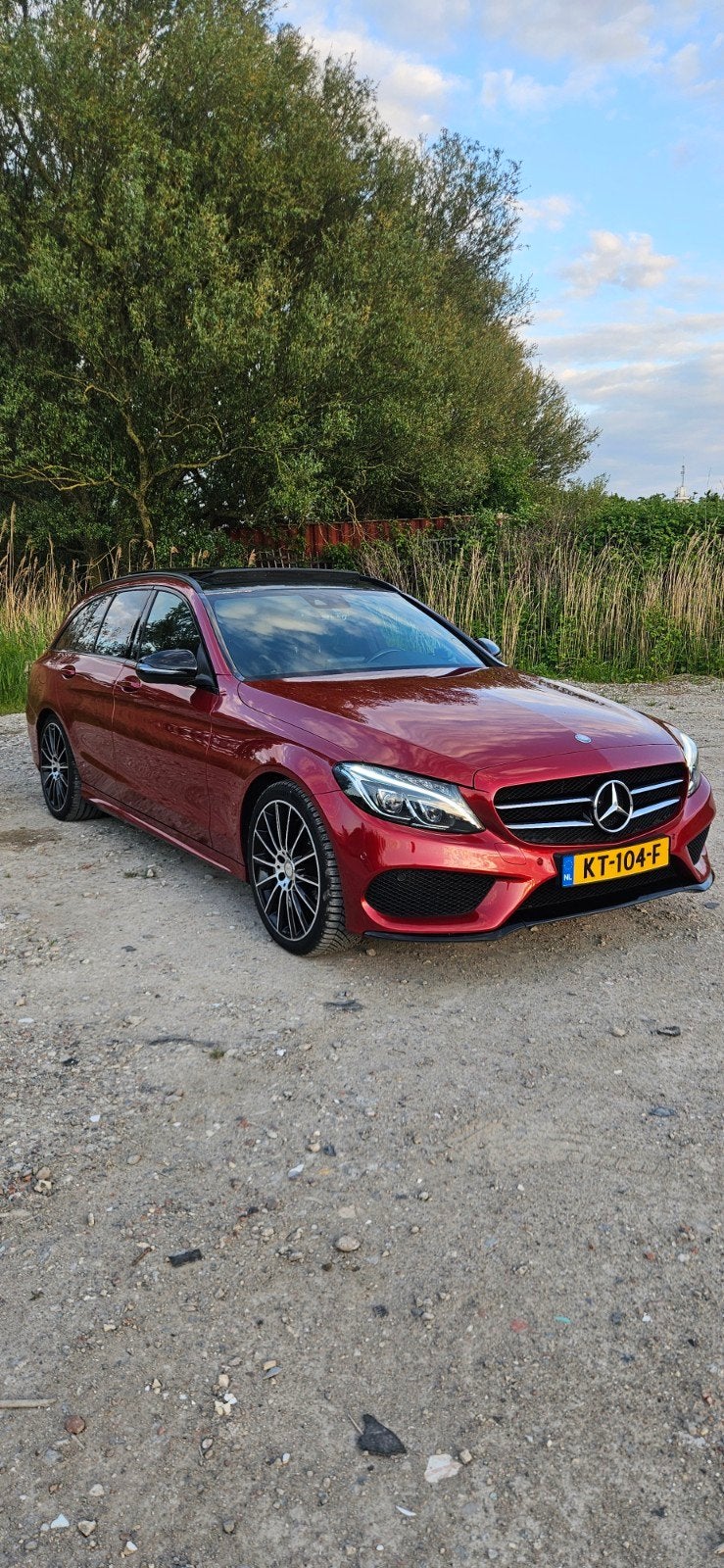 Mercedes C200 2.0 135KW Aut7 Estate VOL opties, Auto's, Achterwielaandrijving, 1800 kg, 4 cilinders, Origineel Nederlands