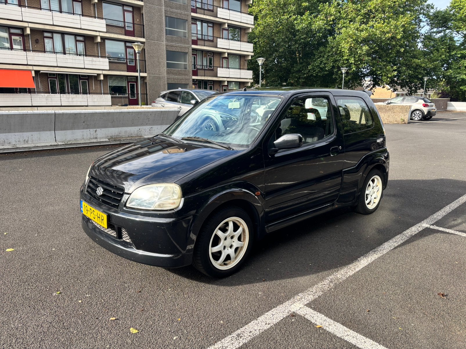 Suzuki Ignis 1.5 3D 2004 Zwart, Auto's, Suzuki, Particulier, Ignis, Benzine, D, Hatchback, Handgeschakeld, Origineel Nederlands